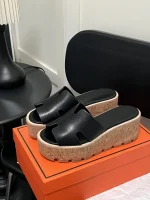 Hermès' new wedge slippers - Image 4