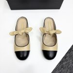 Chanel leather sandals