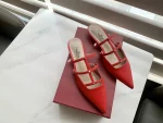 Valentino leather rivets take off shoes - Image 2