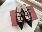 Valentino leather rivets take off shoes - Image 4