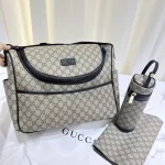 Gucci's new travel parenting mother and baby lightweight changing bag cushion bottle bag