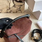 Geometric bag puzzle with box suede - Image 4