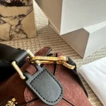 Geometric bag puzzle with box suede - Image 5