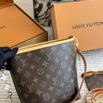 Old-fashioned canvas + vegetable-tanned leather red and brown lining-box - Image 9