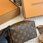 Old-fashioned canvas + vegetable-tanned leather red and brown lining-box - Image 7