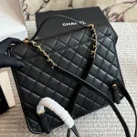 Caviar patent leather backpack-box - Image 9