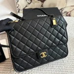 Caviar patent leather backpack-box - Image 7