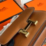 Cowhide stewardess bag, steel hardware-box - Image 18