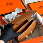 Cowhide stewardess bag, steel hardware-box - Image 12
