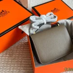 Cowhide stewardess bag, steel hardware-box - Image 8