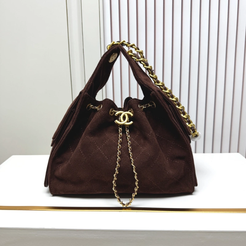 13411204174293600 Upgraded version of C25C bag king nubuck cowhide hobo underarm bag-box - Image 1