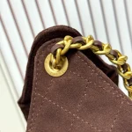 Upgraded version of C25C bag king nubuck cowhide hobo underarm bag-box - Image 6