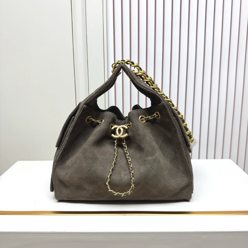 13411207784979600 Upgraded version of C25C bag king nubuck cowhide hobo underarm bag-box - Image 1