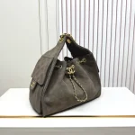 Upgraded version of C25C bag king nubuck cowhide hobo underarm bag-box - Image 10