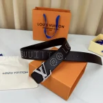 4cm wide imported calfskin belt - Image 5