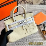 Original quality Original TC leather platinum bag with box - Image 15