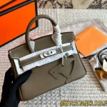 Original quality Original TC leather platinum bag with box - Image 11