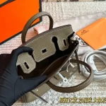 Original quality Original TC leather platinum bag with box - Image 5