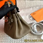 Original quality Original TC leather platinum bag with box - Image 4