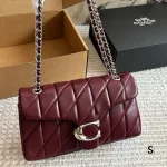 Tabby 26 Black Gold Chain Bag-box
