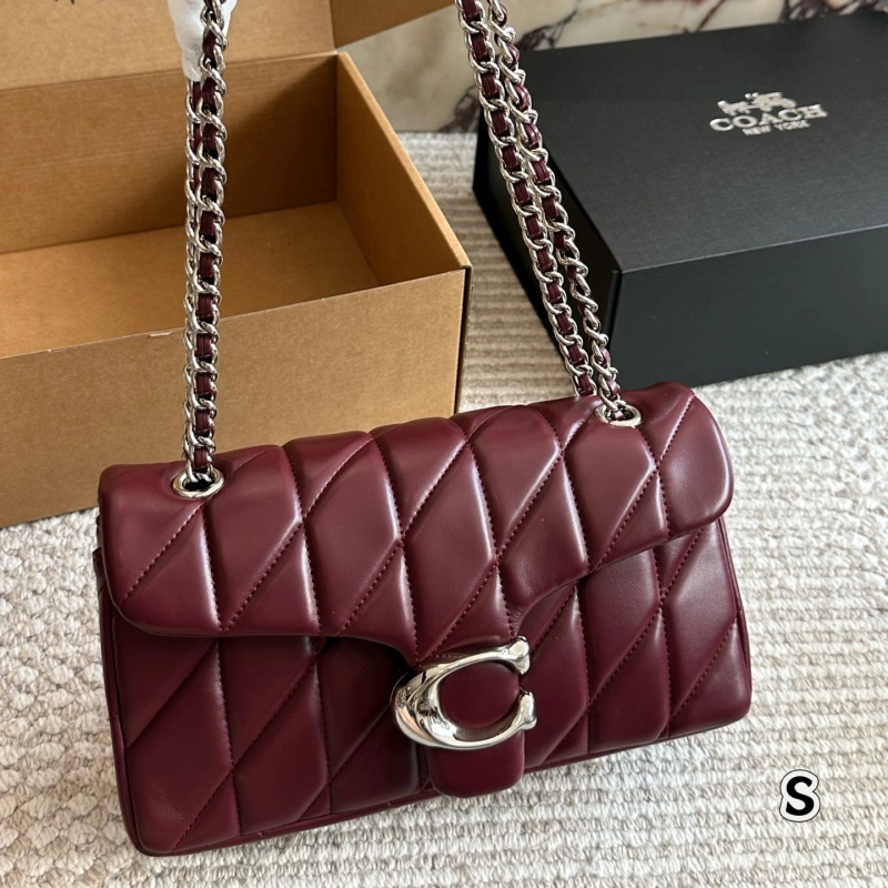 13411540121261800 Tabby 26 Black Gold Chain Bag-box - Image 1