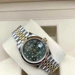 Flower watch with box