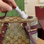 New canvas rhinestone handbag-box - Image 4