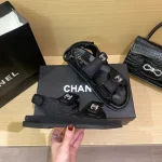 xiao xiang feng -Look Sandals with Magic Tape-box - Image 2