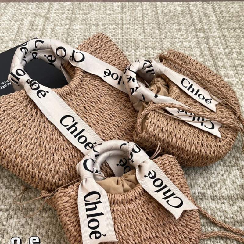 13417261538067200 This new straw basket bag-no box - Image 1