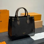 New Limited Edition Glossy Cracked Texture Jungle Tote-no box