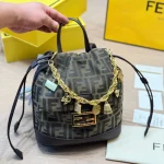 Classic FF Jacquard + Dark Brown Calfskin-box - Image 10
