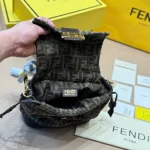 Classic FF Jacquard + Dark Brown Calfskin-box - Image 3