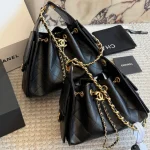 Black Caviar Hobo Bag-box