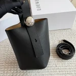 Adjustable strap length for versatile carrying styles. Genuine leather strap with box - Image 2