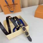 Premium wide 2.0 copper buckle, genuine leather belt with box - Image 9