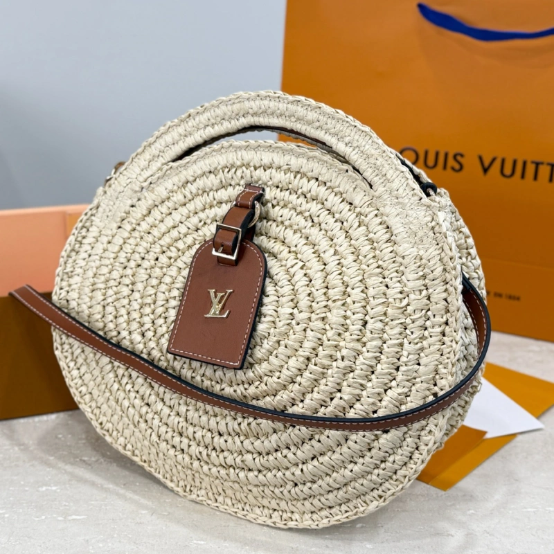 13417845599868200 New Straw Ring Bag-no box - Image 1