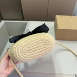shaped straw tote bag-nobox - Image 11