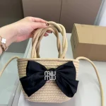 shaped straw tote bag-nobox - Image 8