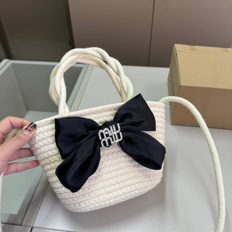 13418638588611400 shaped straw tote bag-nobox - Image 1