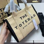 Raffia straw tote-no box