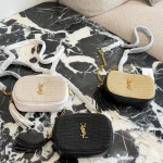 "Black and Gold Tassel Camera Bag-no box