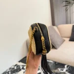 "Black and Gold Tassel Camera Bag-no box - Image 7