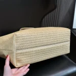 Natural straw tote bag (No box included) - Image 4