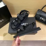 xiao xiang feng -Look Sandals with Magic Tape-box - Image 6