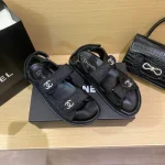 xiao xiang feng -Look Sandals with Magic Tape-box - Image 4