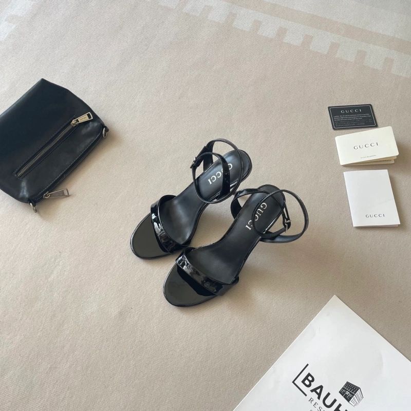 2e4ff48cbbbcd118cdda136b93dbe0b5 Women's High Heel Sandals for Early Summer - Imported Ultra-Qian Leather-box - Image 1