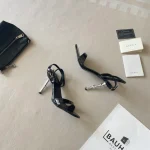 Women's High Heel Sandals for Early Summer - Imported Ultra-Qian Leather-box - Image 8