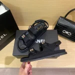 xiao xiang feng -Look Sandals with Magic Tape-box - Image 2