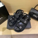 xiao xiang feng -Look Sandals with Magic Tape-box - Image 5