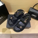 xiao xiang feng -Look Sandals with Magic Tape-box - Image 5
